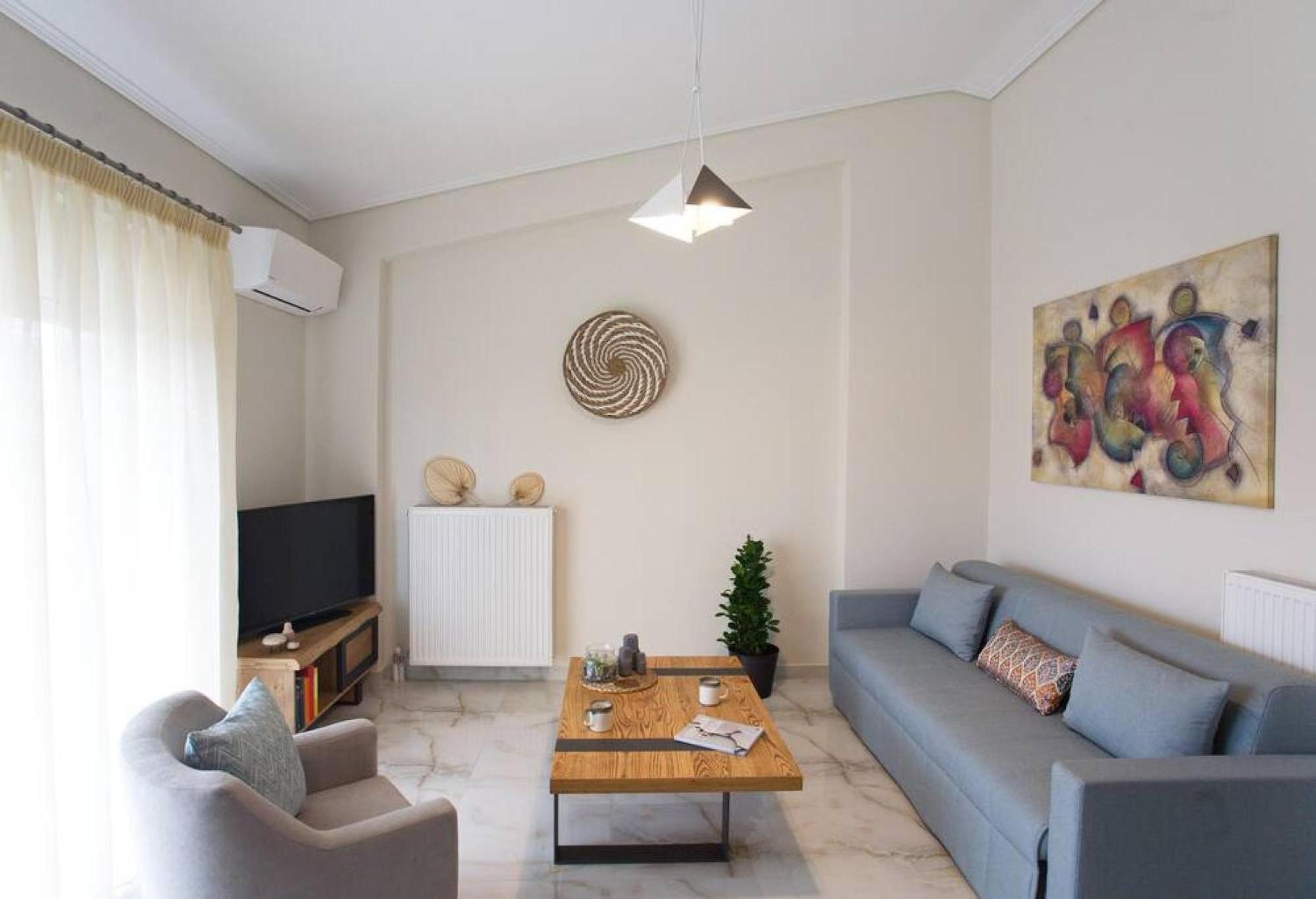 Sunny Apartment Lefkada - Lefkada Bnb Kalligoni 外观 照片